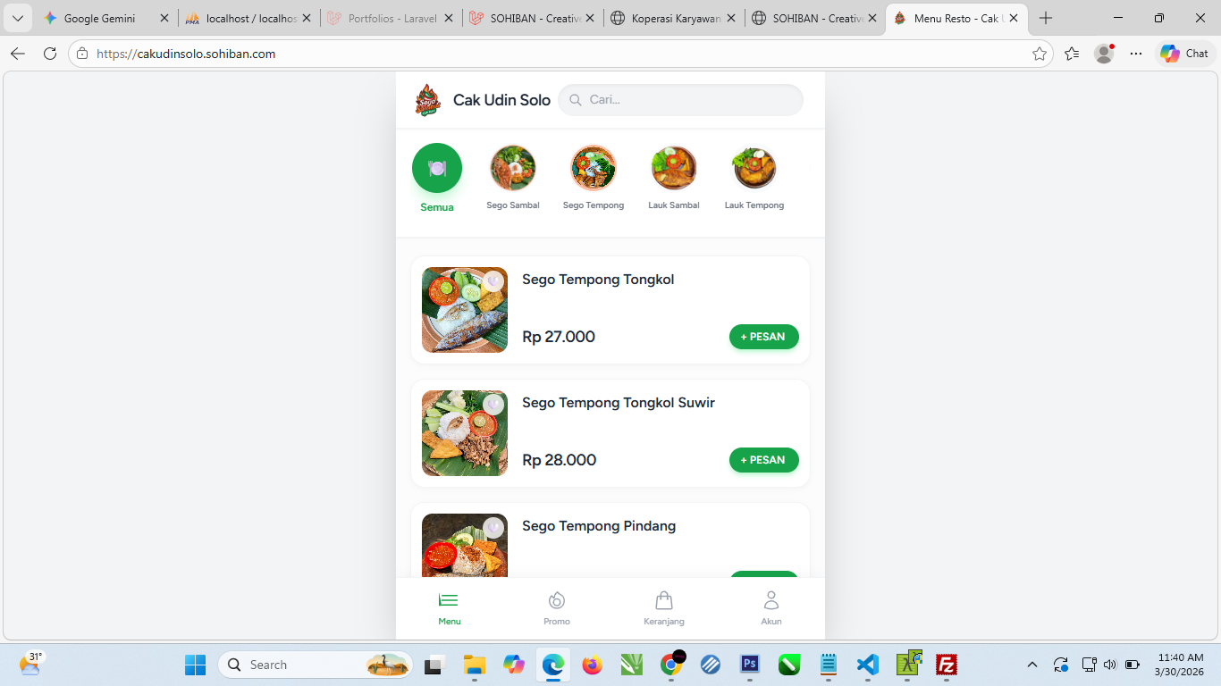 Sistem Rumah Makan